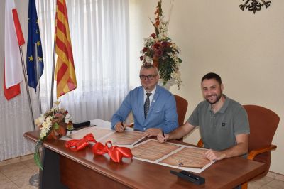 uroczyste podpisanie umowy o przyjaźni